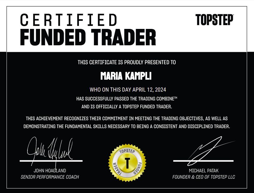Funded certificate